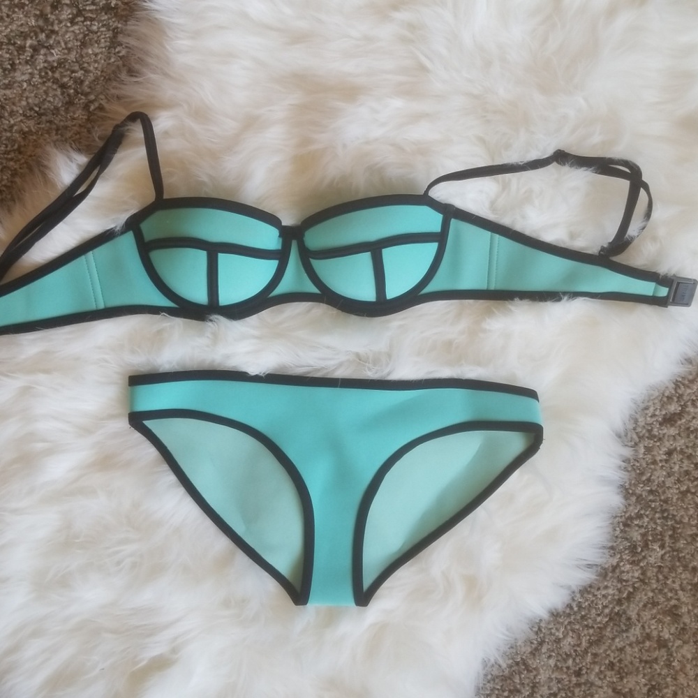 Triangl Bikini Turquoise Aqua Small